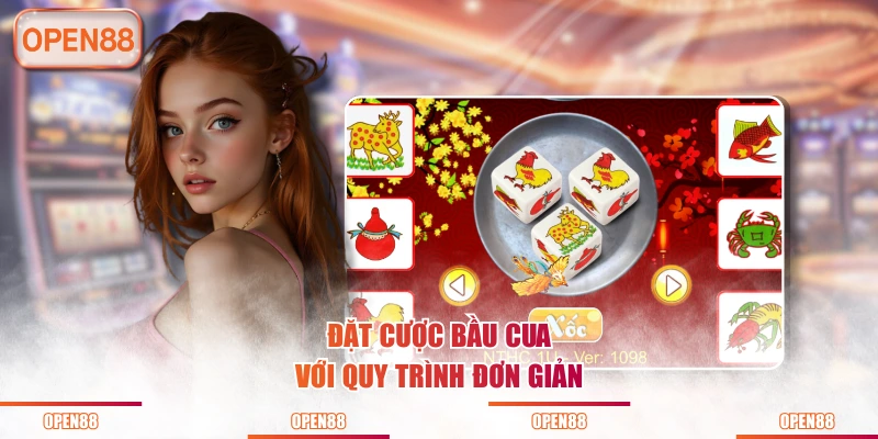 Đặt cược Bầu Cua với quy trình đơn giản